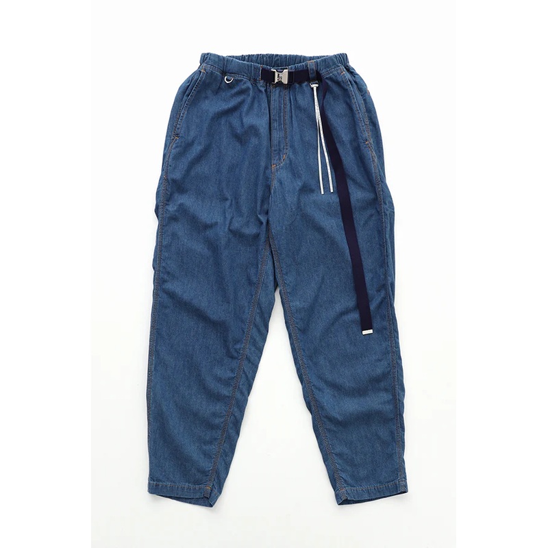 Regular Fit Belted Easy Denim Pants