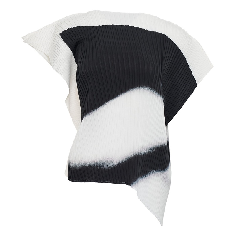 Shadow Study Pleats Top