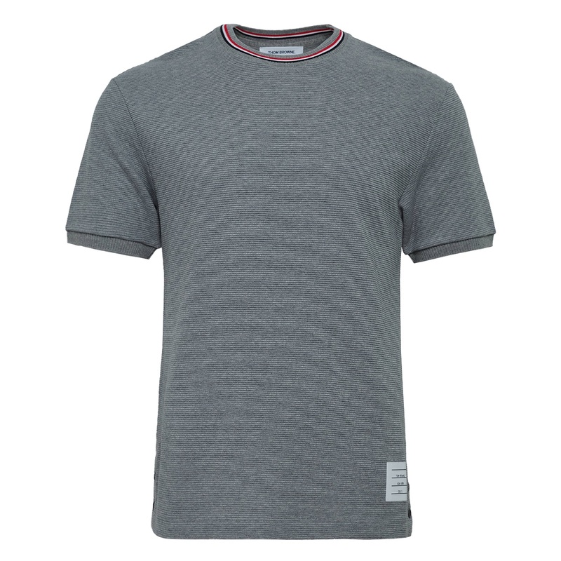 Short Sleeve Rib Cuff Tee