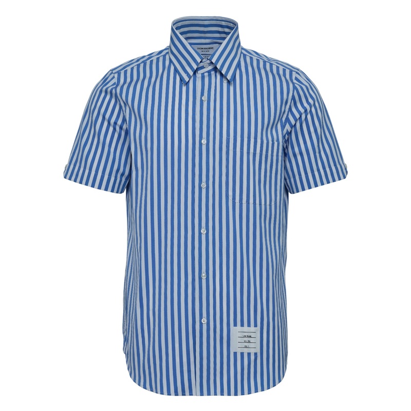 Straight Fit Button Down Shirt