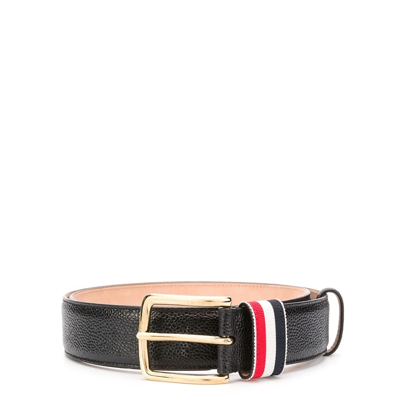 35mm Belt With Rwb Loop In Pebble