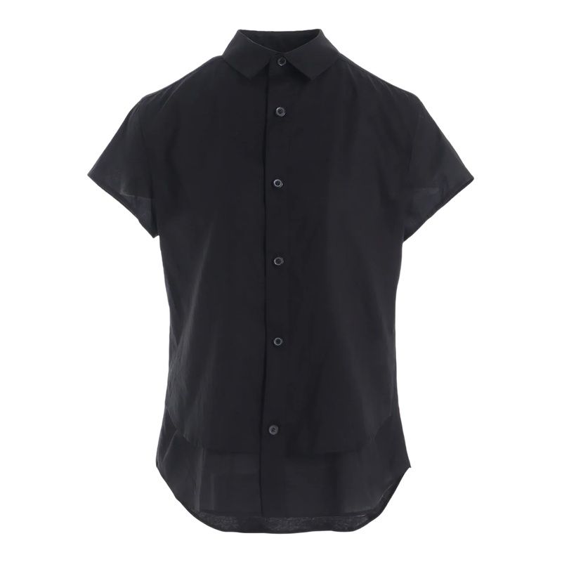 Double Layered Front Hem Blouse