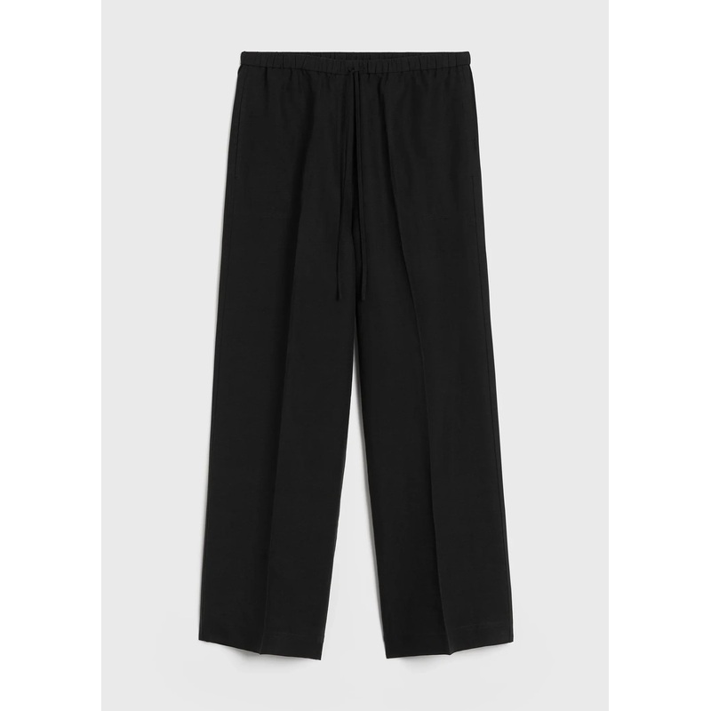 Fluid Drawstring Trousers