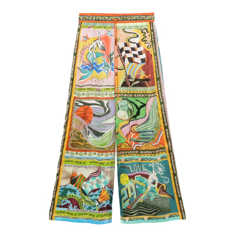 Lucky Pace Silk Pants