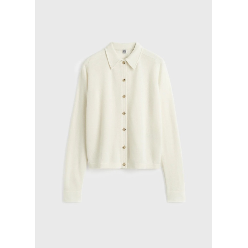 Raglan-Sleeve Cashmere Cardigan