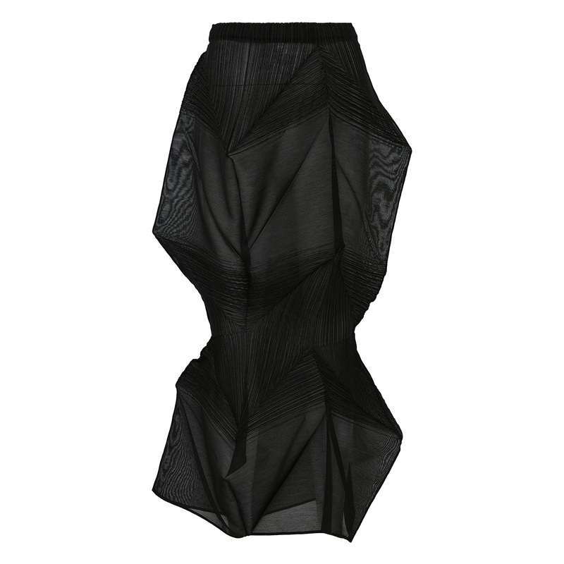 Shade And Shaded Pleated Skirt