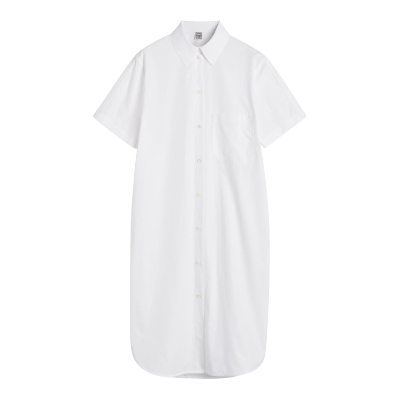 Short-Sleeve Shirtdress