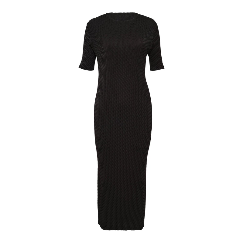 Sleek Pleats Pleated Dress