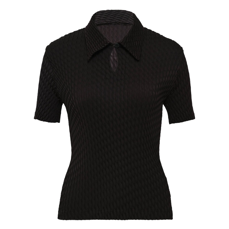 Sleek Pleats Pleated Top