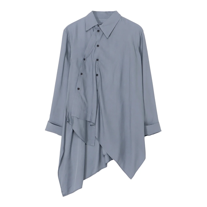 Unbalance Draped Blouse