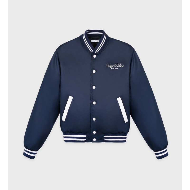 Wellness Boucle Varsity Jacket