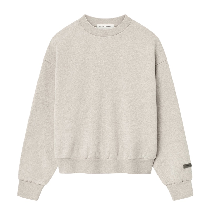 Classsic Fit Fleece Crewneck Sweater