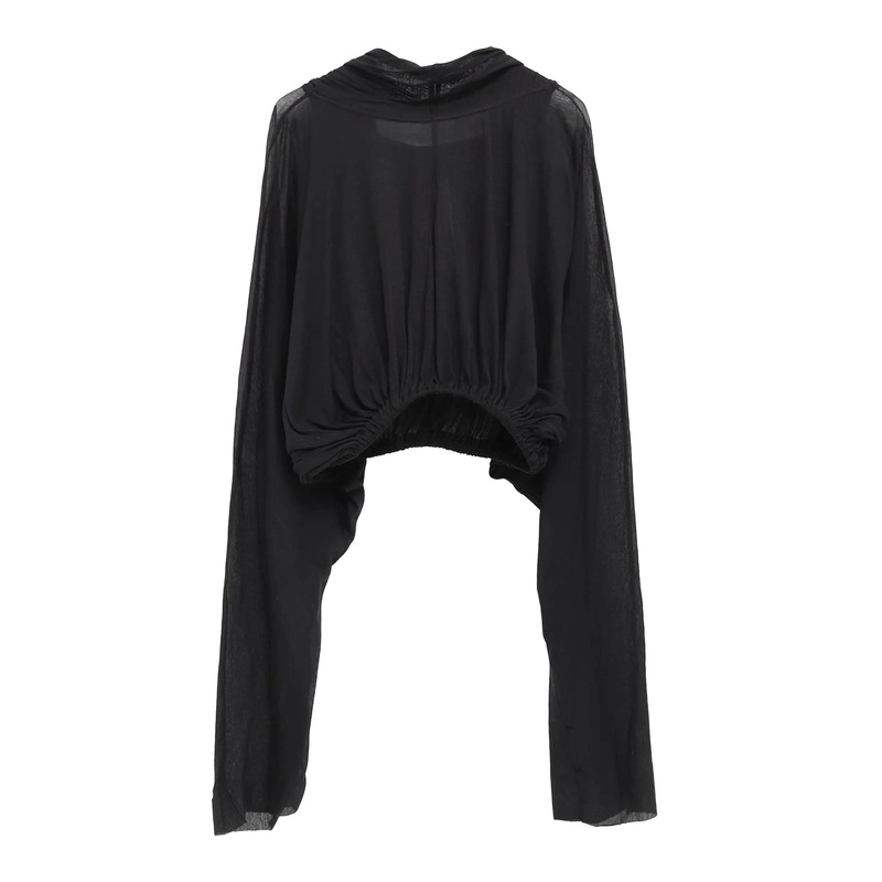 Cropped Hooded Tunic