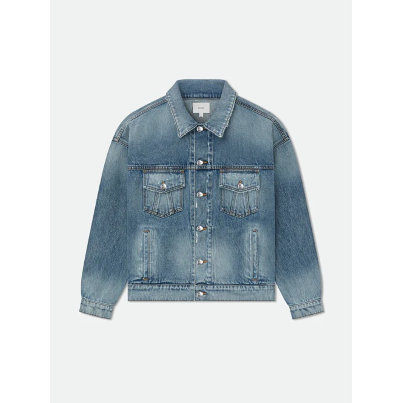 Dropneck Denim Trucker Jacket