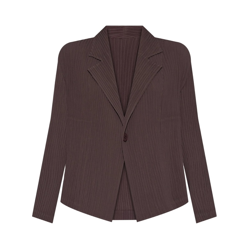 Hatching Pleats Jacket