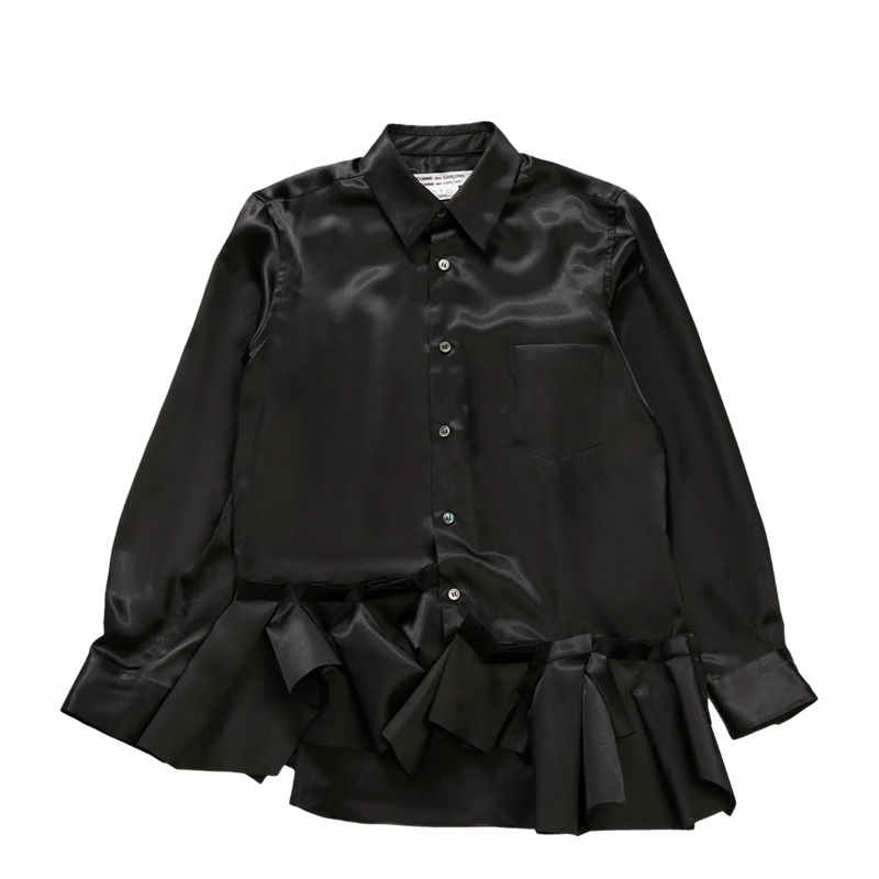 Polyester Satin Thin Shirt