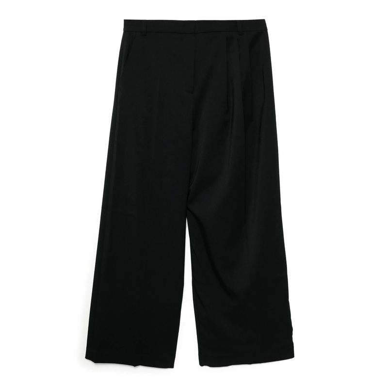 Side Detailed Asymmetric Pants