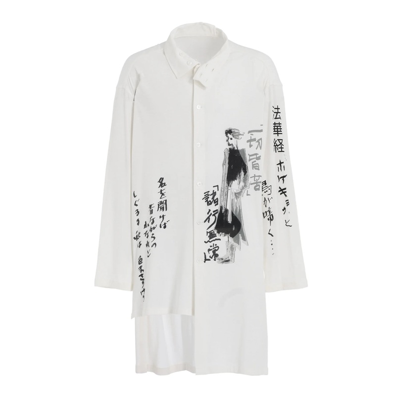 Asymmetric Stand Blouse