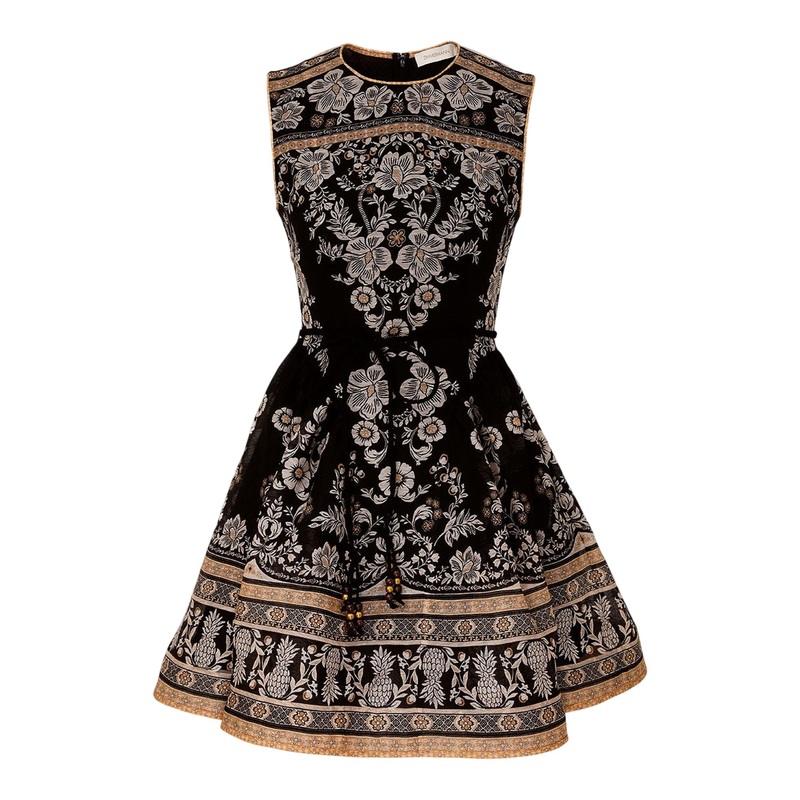 Balance Peplum Mini Dress