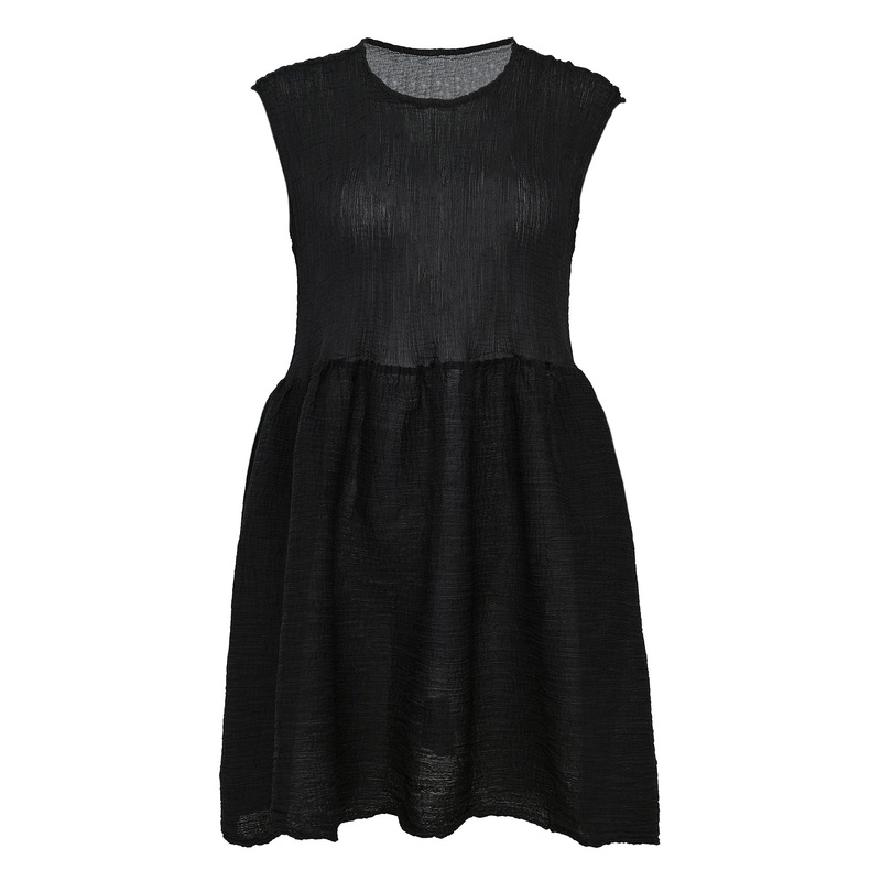 Bounce See-Through Crepe Tunic