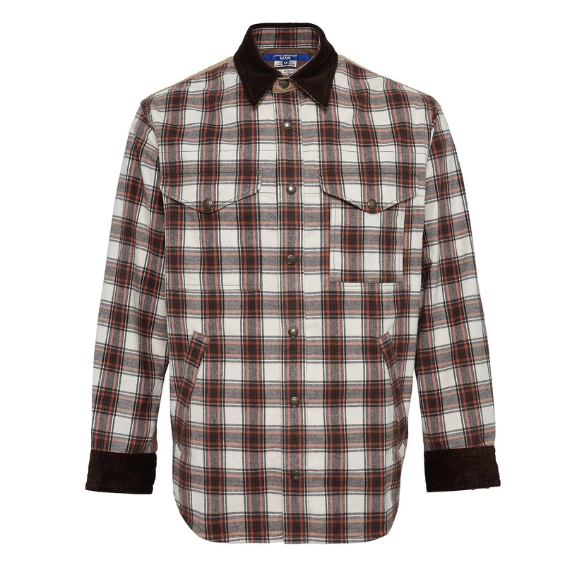 Cotton Flannel Check Top