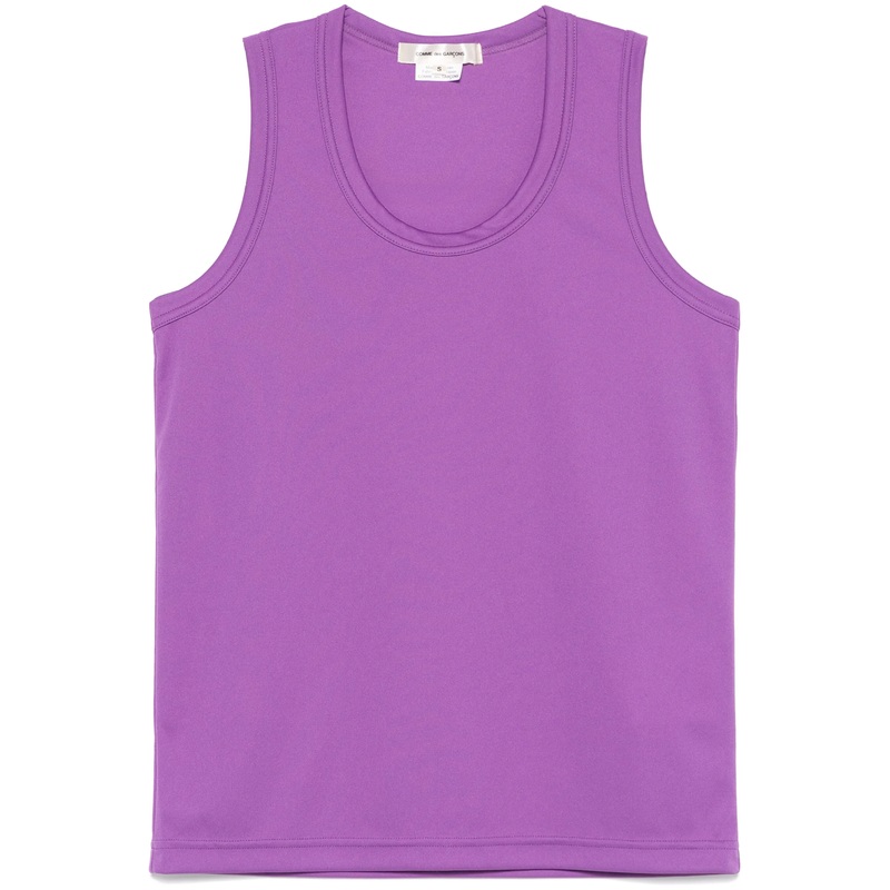 Polyester Smooth Back Logo Tank