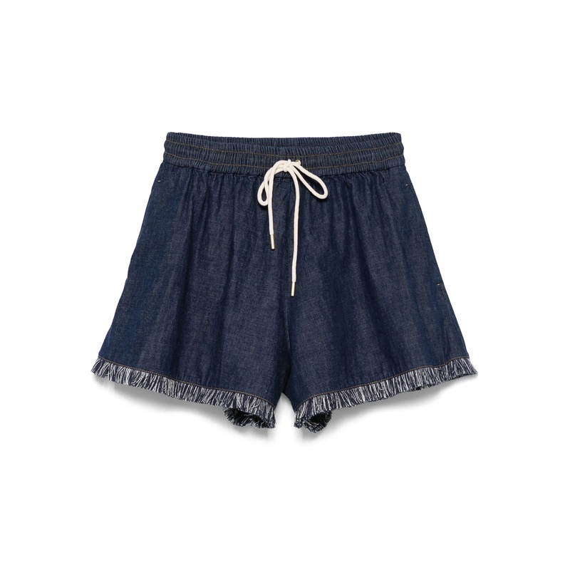 Rhiannon Fringe Denim Short