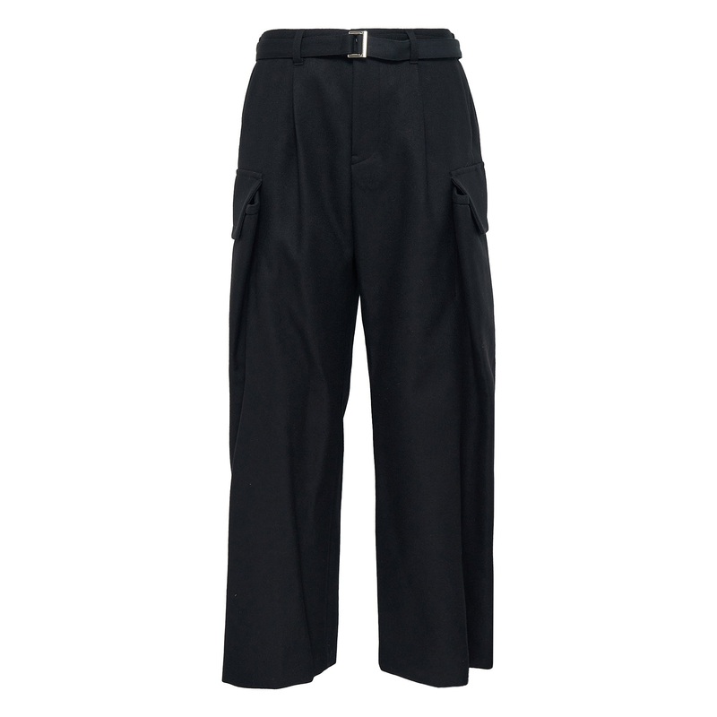 Wool Melton Pants