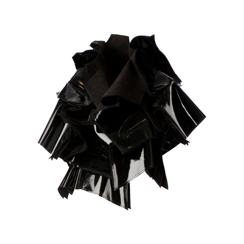 Wool Tropical X Nylon Tulle Jacket