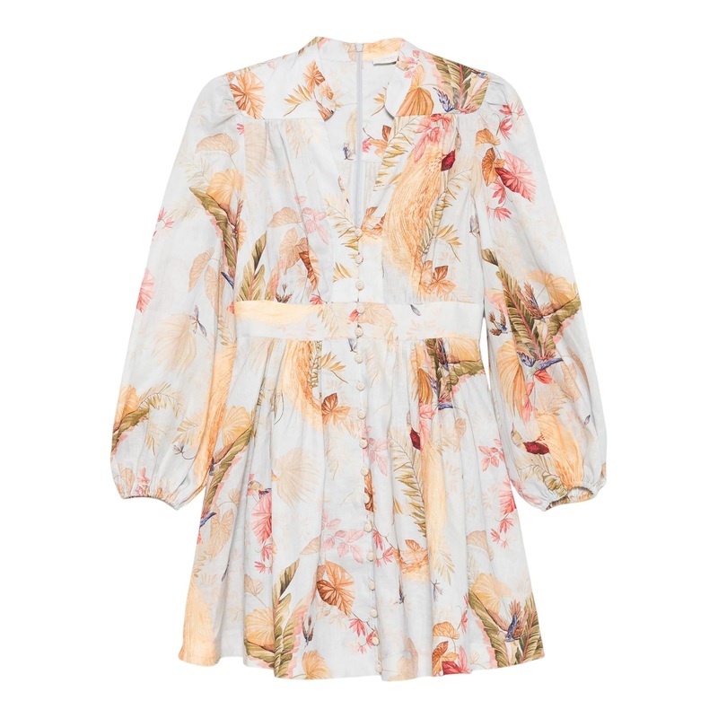 Ascension Plunge Mini Dress