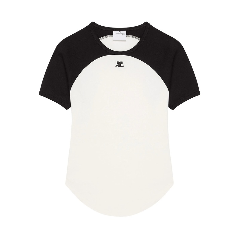 Circle Contrast T-Shirt