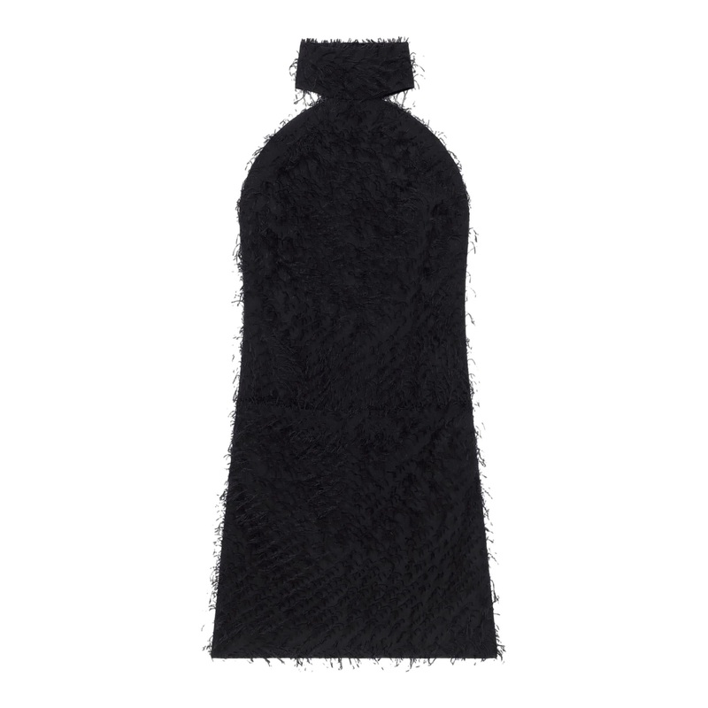 Illusion Circle Shivering Dress