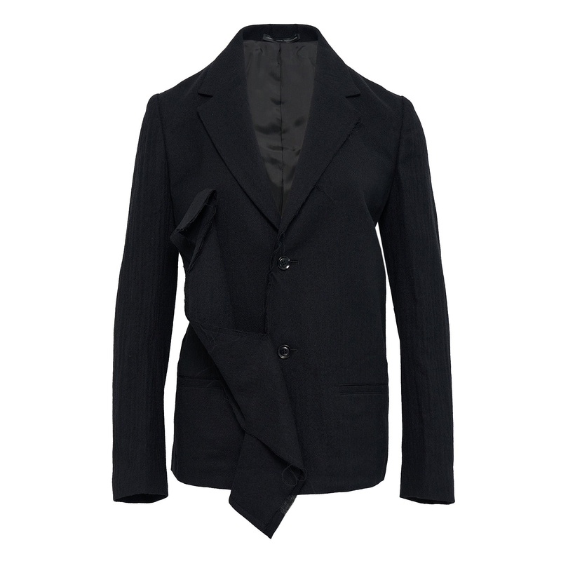 Left Front Drape Jacket