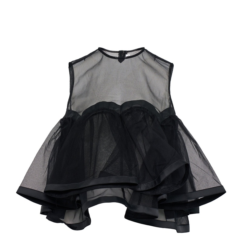 Nylon Tulle Top