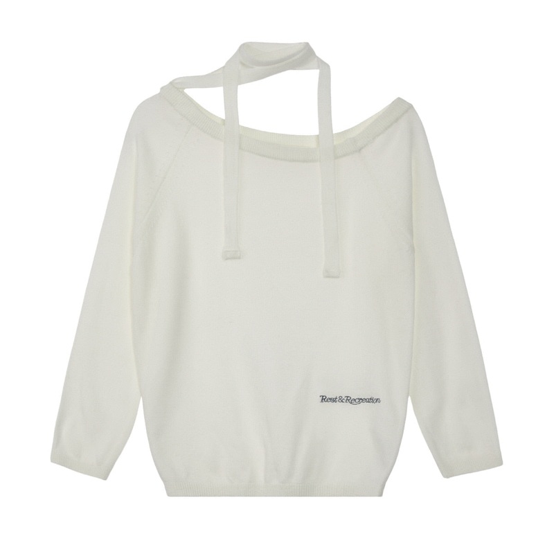 One-Shoulder Knit Top