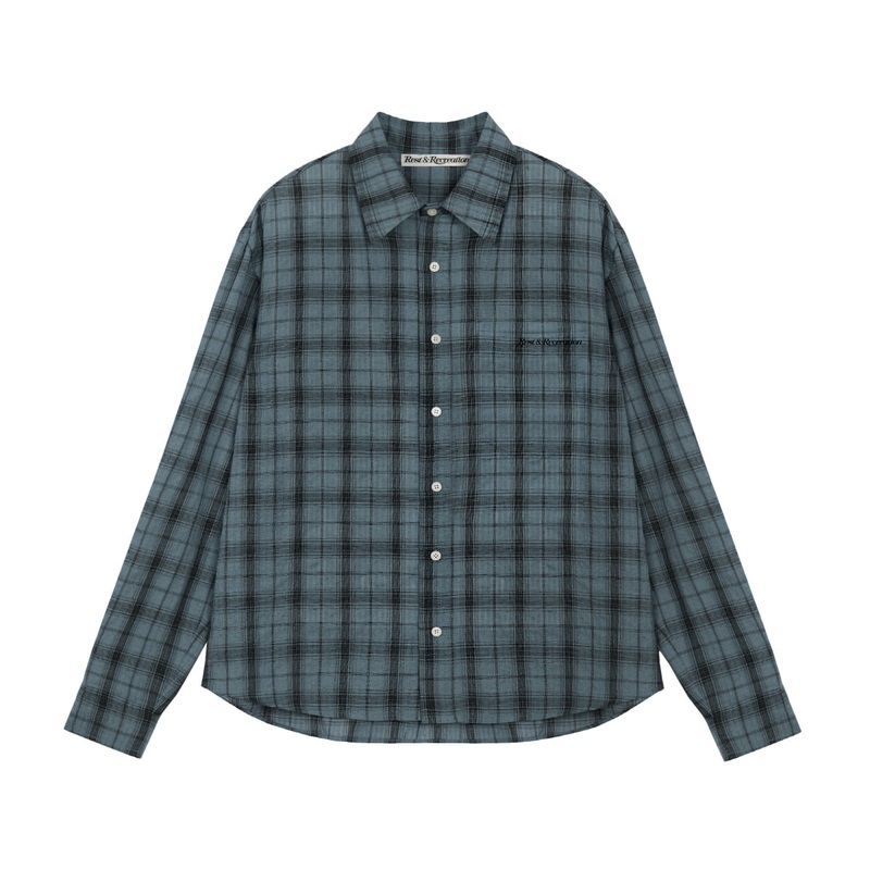 Oversized Check Shirt