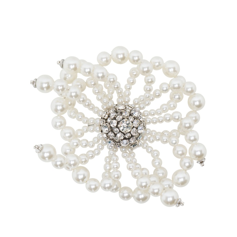 Pearl Flower Brooch
