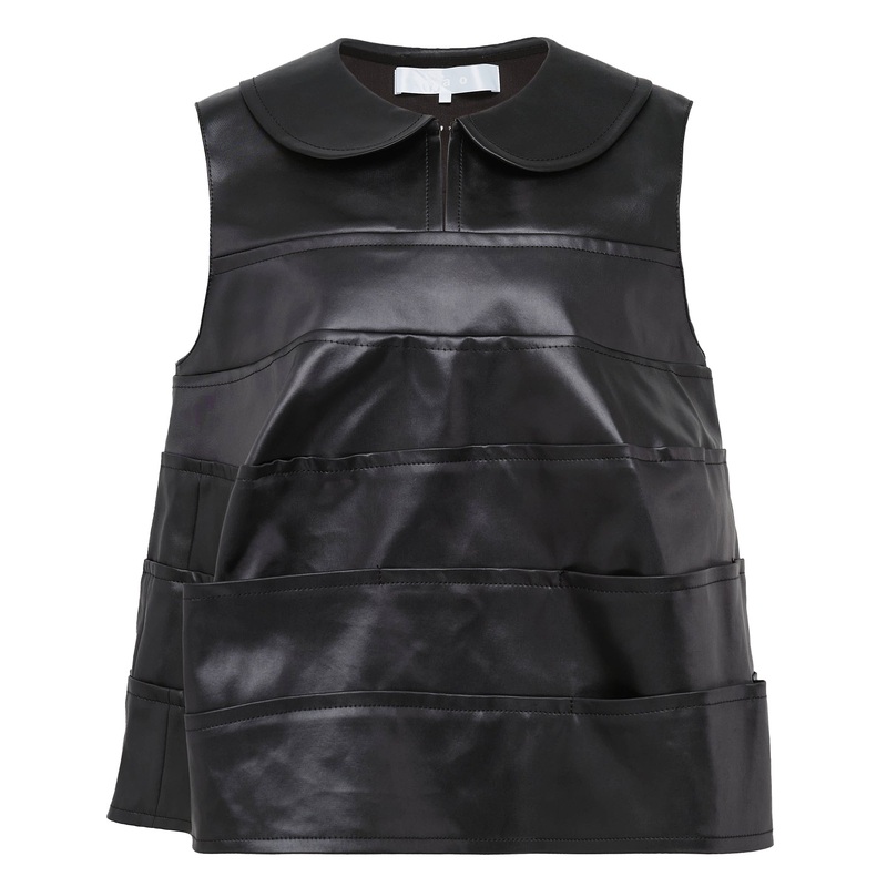 Polyester Satin Chintz Finish Top