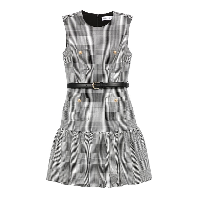 Prince Of Wales Check Mini Dress
