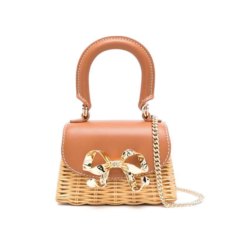 Rattan Micro Bow Bag