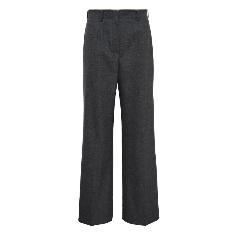 Raw Edge Tailored Trousers