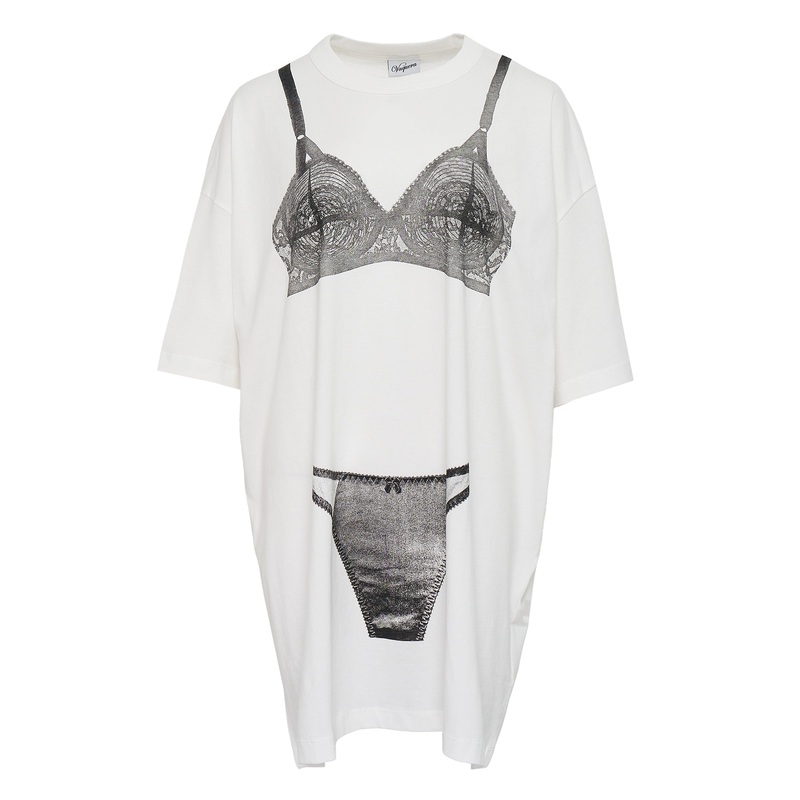 Women Trompe Loeil Tall Tee