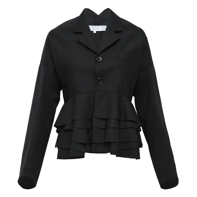 Yarn Dyed Wool Polyester Jacket