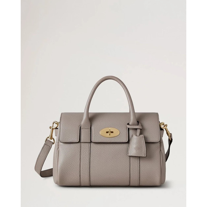 Bayswater Satchel Cashmere Taupe Heavy Grain