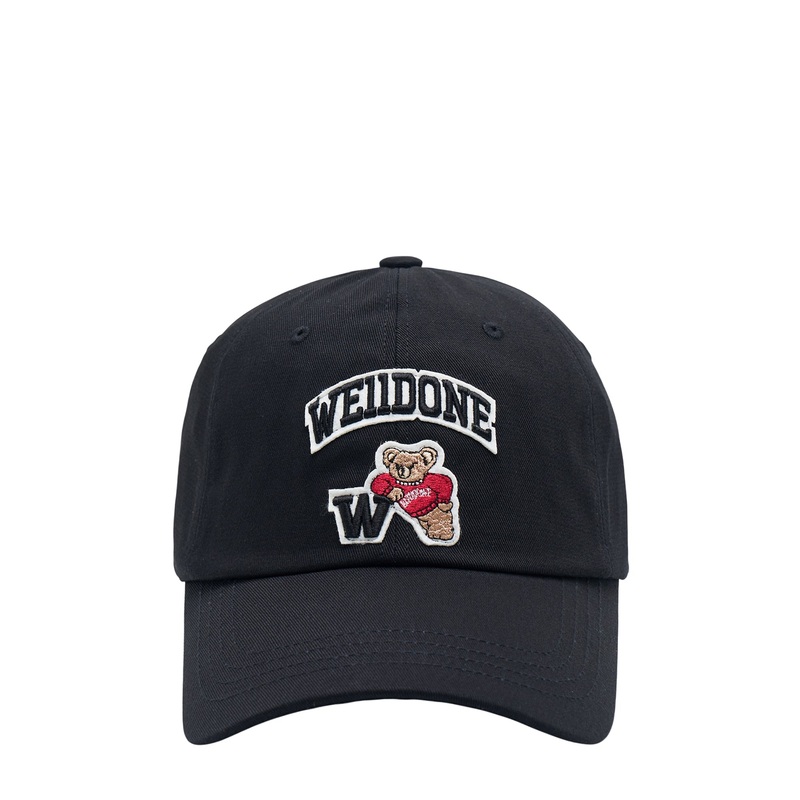 Black Varsity Logo Cap