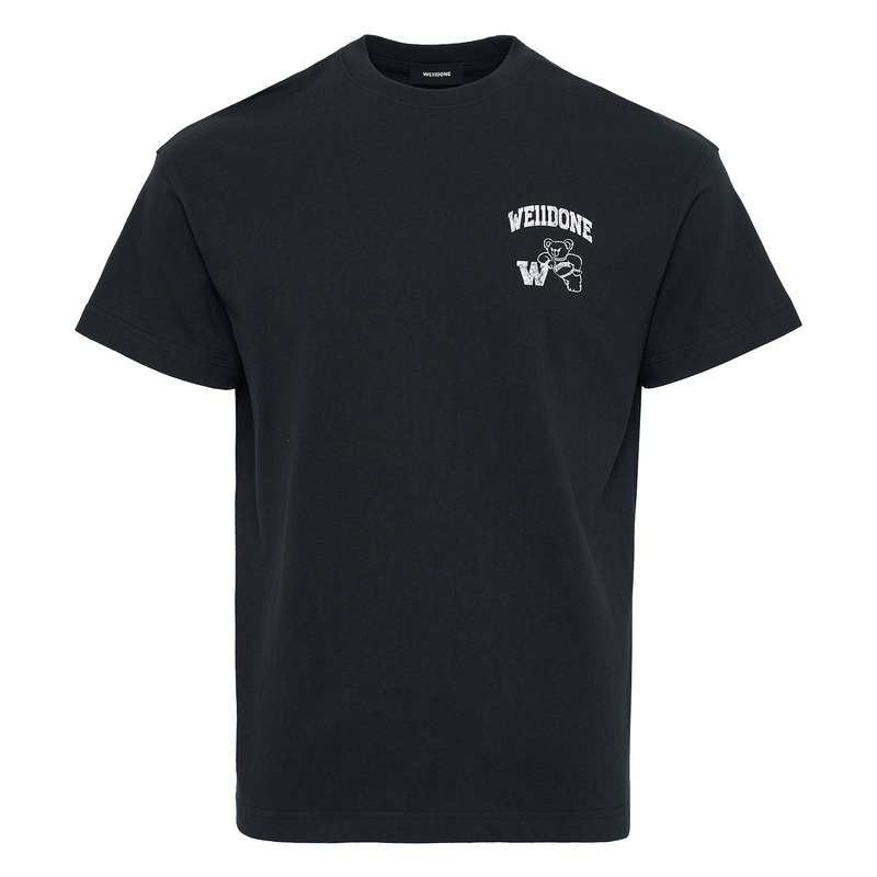 Black Womens Varsity Bear T-Shirt