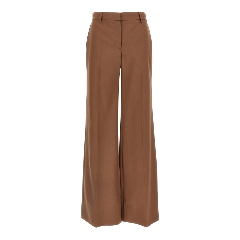 Canvas Tailoring Flared Trousers