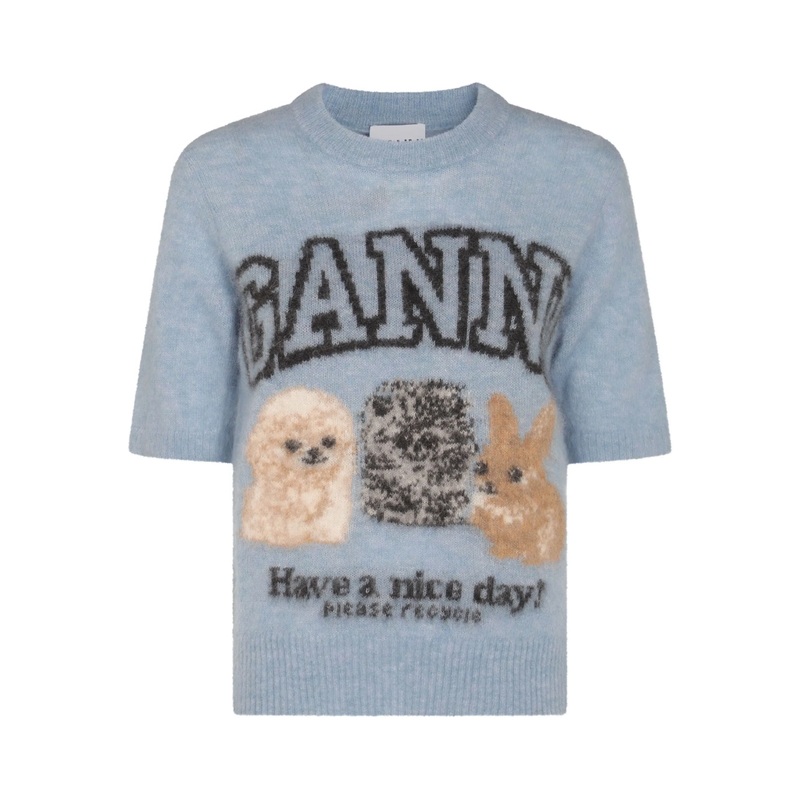 Fine Brushed Alpaca Puppies T-Shirt