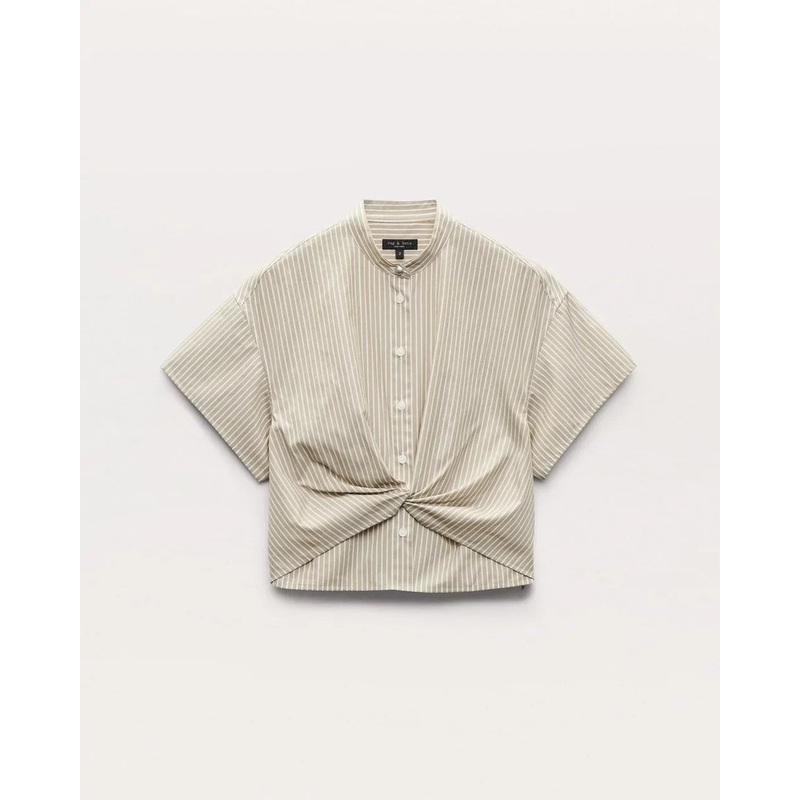 Gretchen Stripe Poplin Shirt