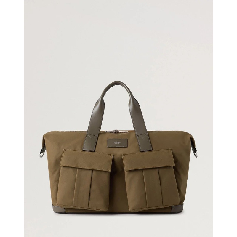 Heritage Waxed Day Clipper Dark Moss Waxed Cotton